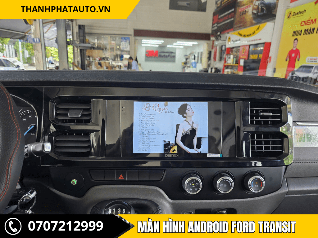 Màn Hình Android Ford Transit