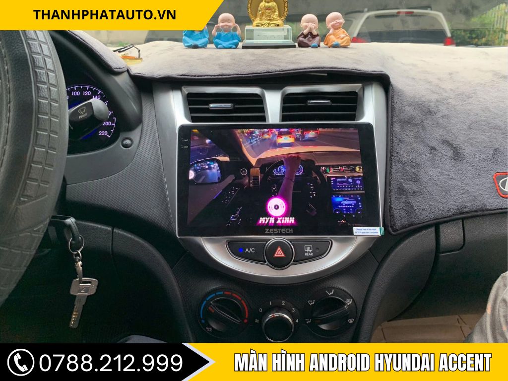 Màn Hình Android Cho Xe Hyundai Accent 2013-2016