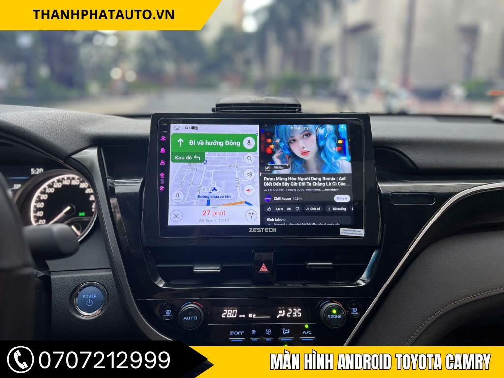 Màn Hình Camry