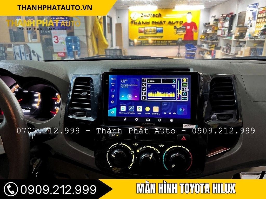 Màn Hình Android Toyota Hilux