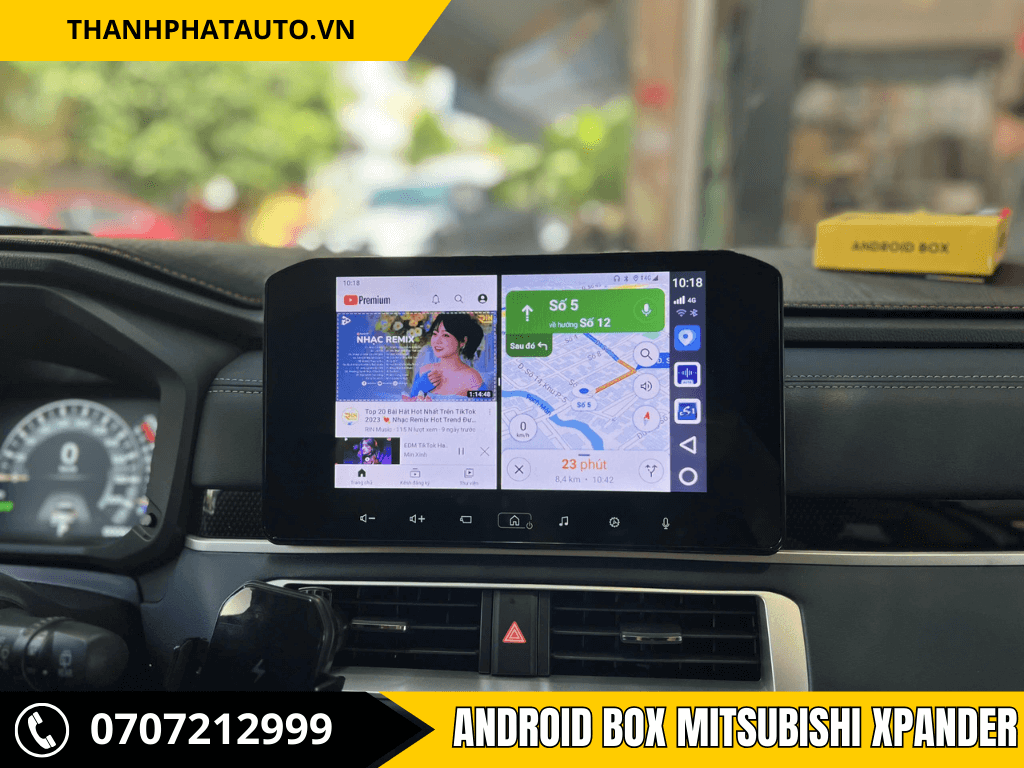 Lắp Đặt Android Box Ô Tô Quận 12 xe xpander