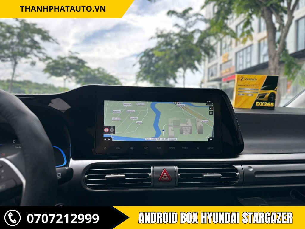 Android Box Xe Hyundai Stargazer - Cắm Là Dùng, Giữ Zin