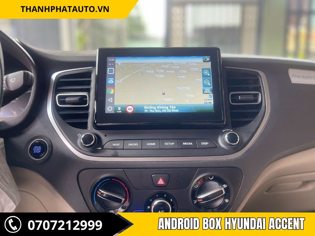 Android Box Xe Hyundai Accent – Nâng Cấp Nhanh