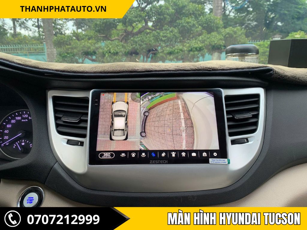 Màn Hình Android Xe Hyundai Tucson – Mượt, Giữ Zin