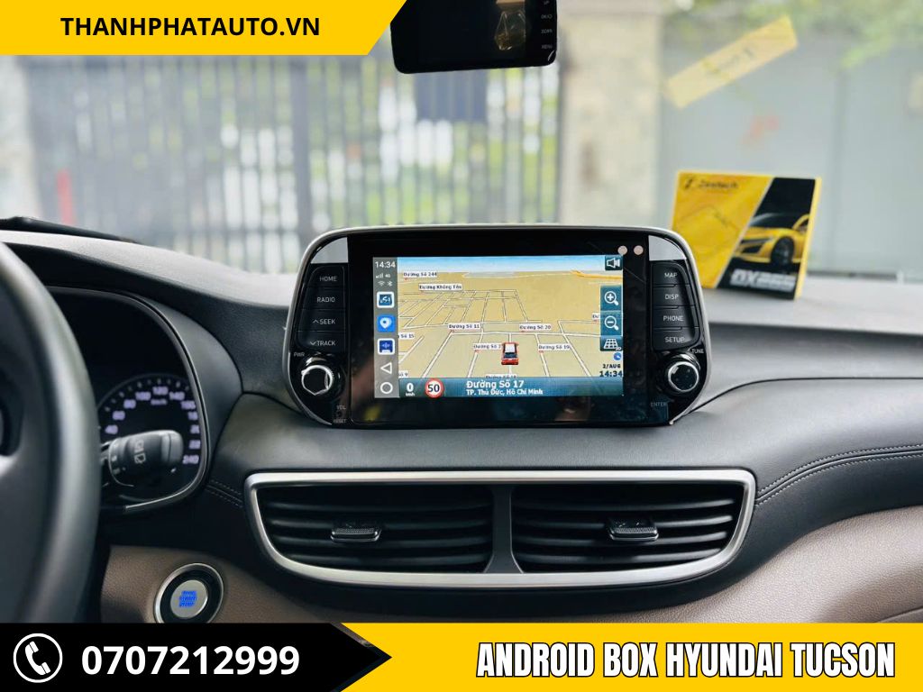 Android Box Xe Hyundai Tucson - Nâng Cấp Trải Nghiệm