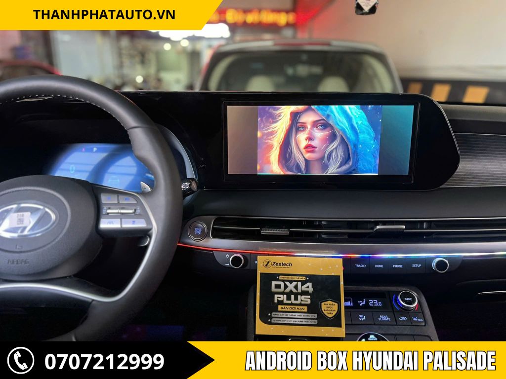 Android Box Xe Hyundai Palisade - Cắm Là Dùng, Giữ Zin 100%