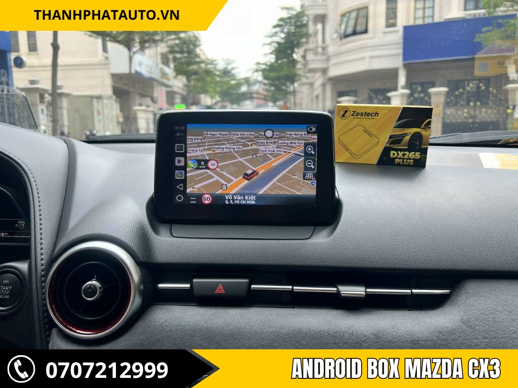 Android Box Xe Mazda CX3 - Cắm Là Dùng, Giữ Zin