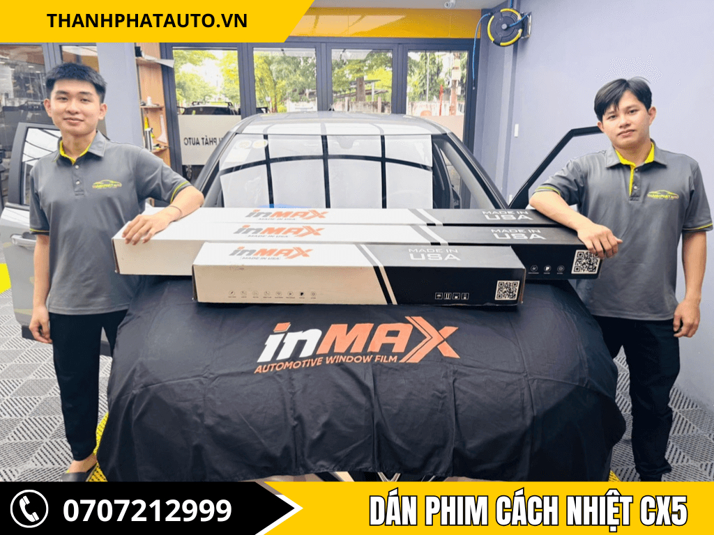 Dán phim cách nhiệt Mazda CX5