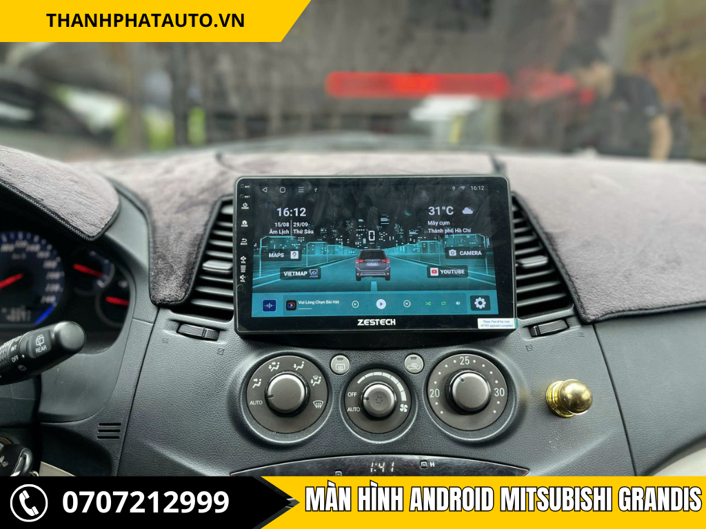 Màn Hình Android Mitsubishi Grandis