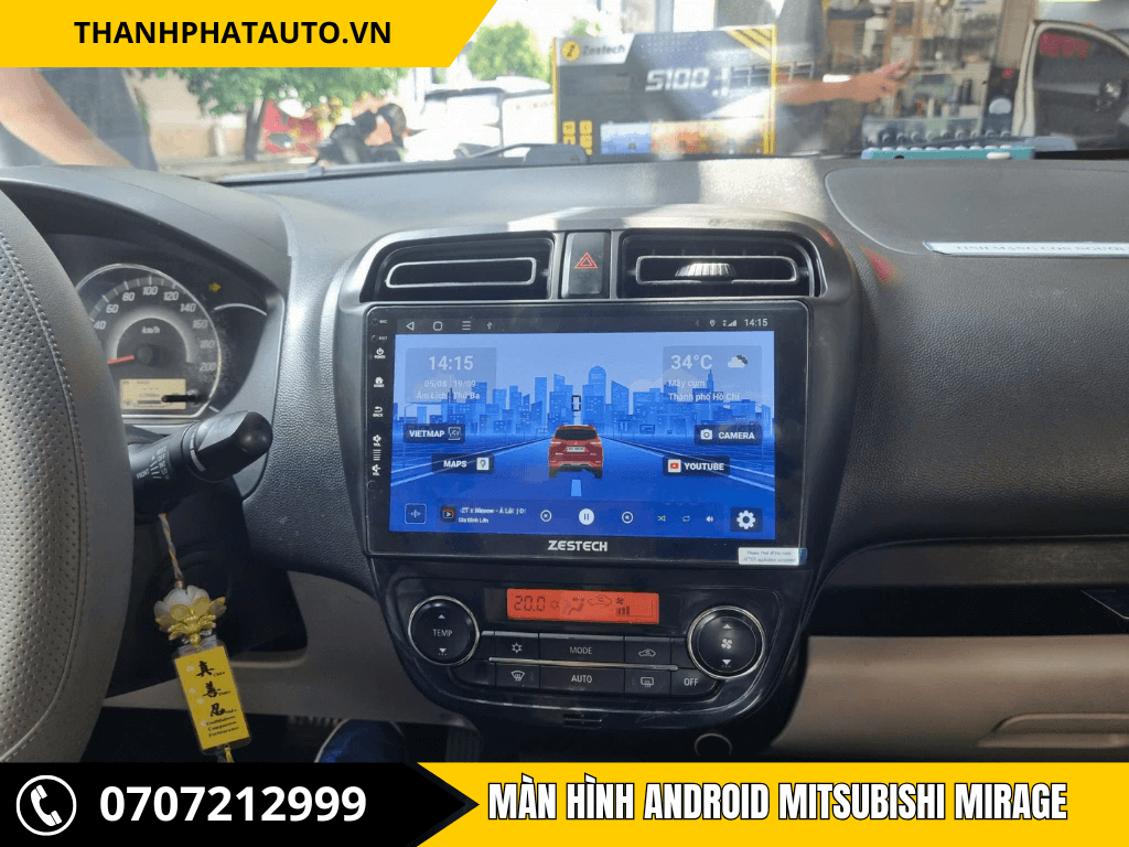 Màn Hình Android Mitsubishi Mirage