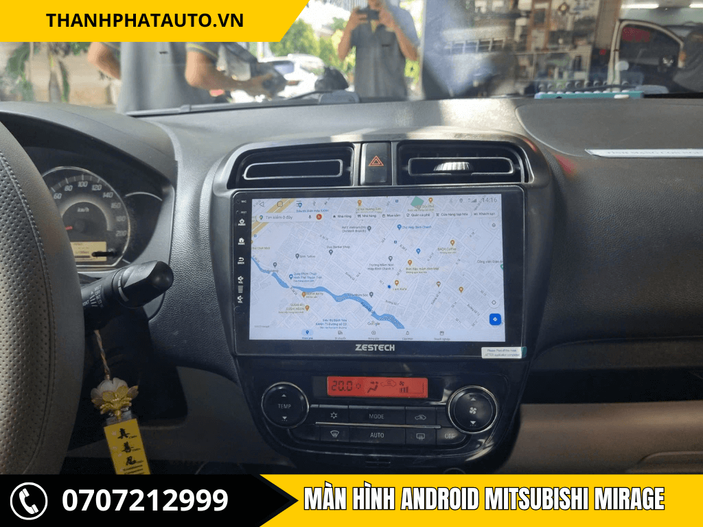 Màn Hình Android Mitsubishi Mirage
