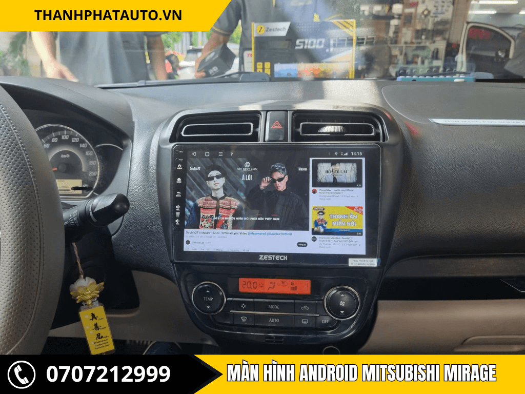 Màn Hình Android Mitsubishi Mirage
