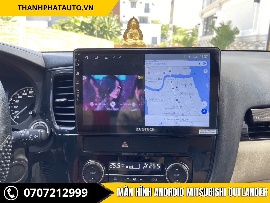 Màn Hình Android Mitsubishi Outlander