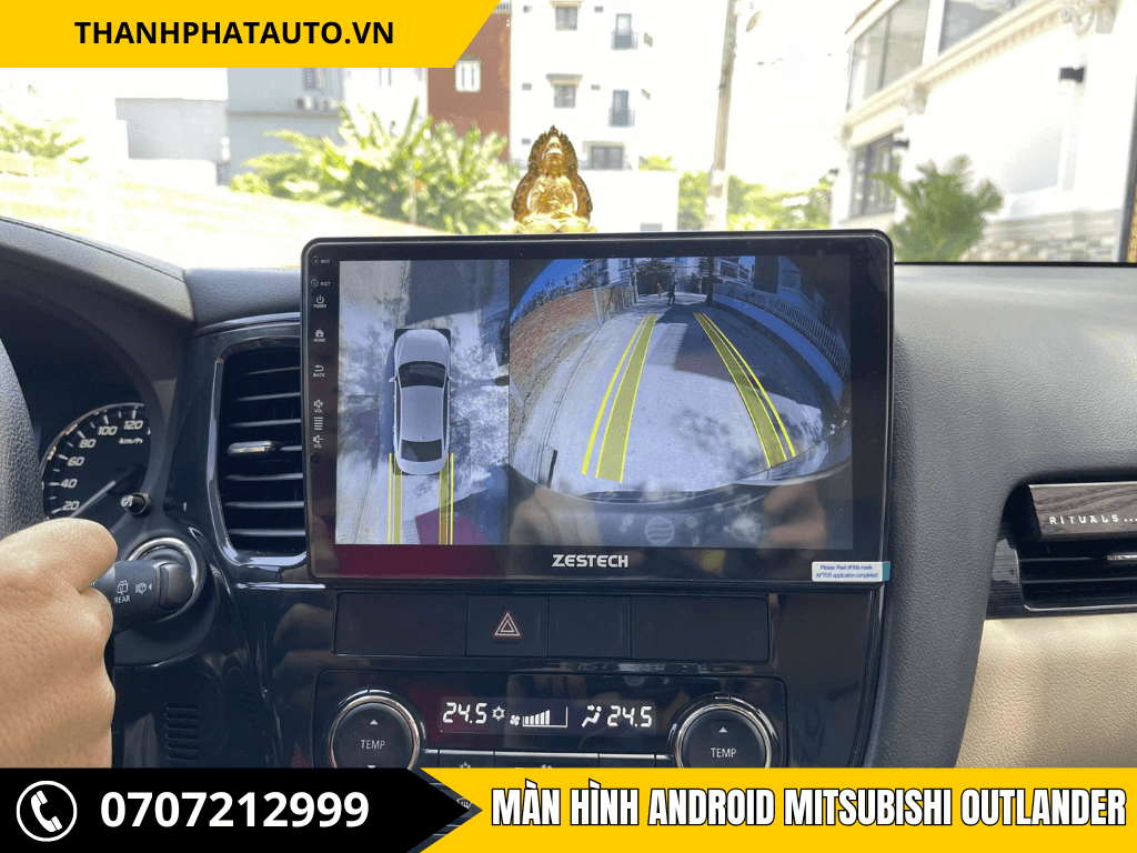Màn Hình Android Mitsubishi Outlander