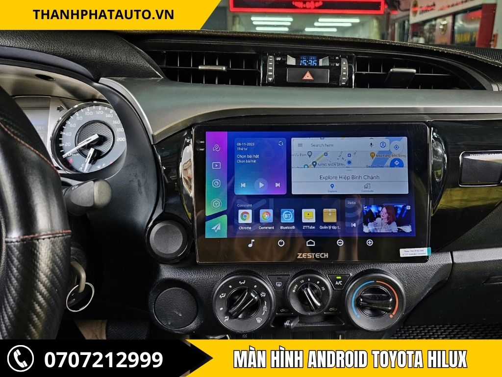 Màn Hình Android Toyota Hilux