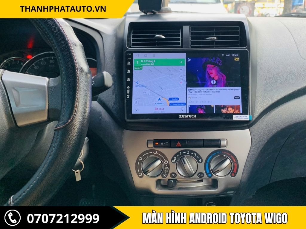 Màn Hình Android Toyota Wigo