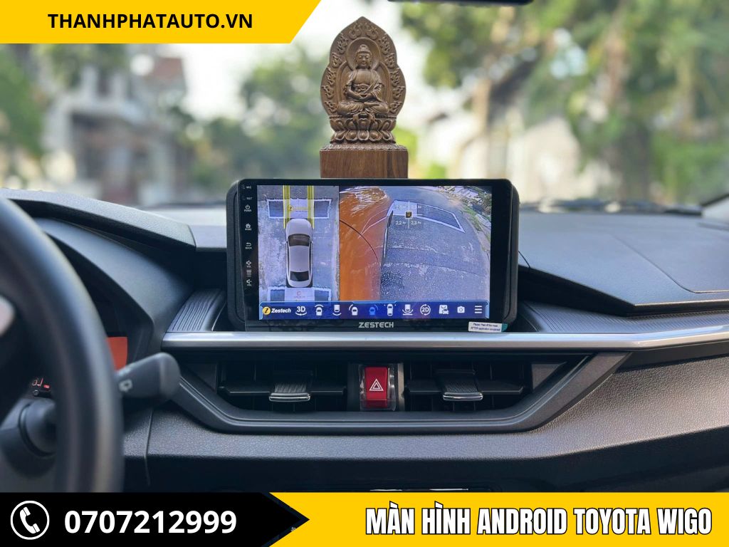 Màn Hình Android Toyota Wigo