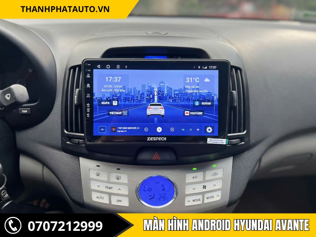 Màn Hình Android Xe Hyundai Avante