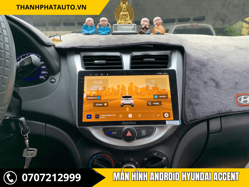Màn Hình Android Xe Hyundai Accent – Hiện Đại, Đa Năng