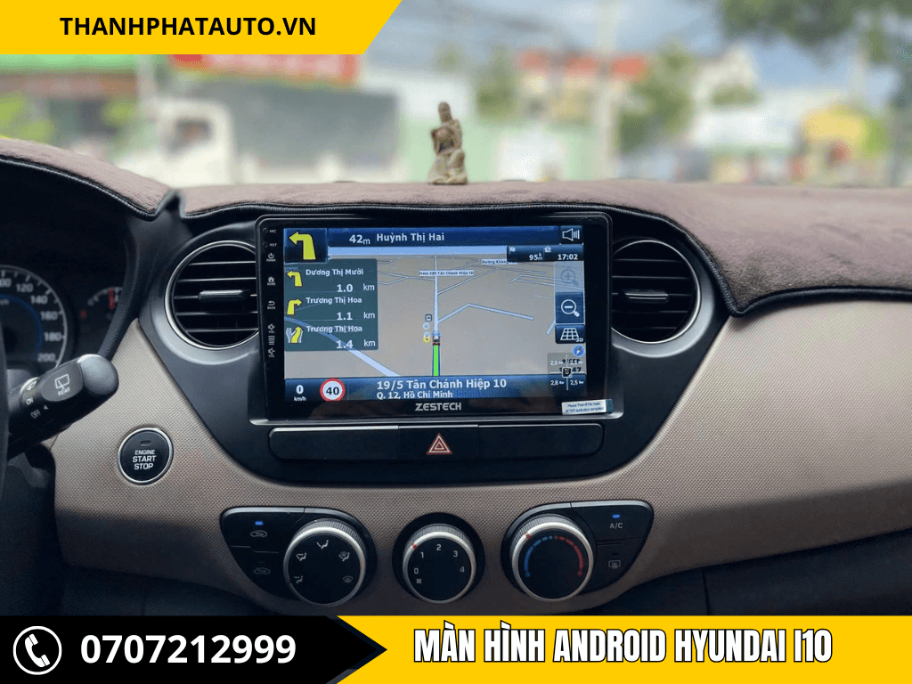 Màn Hình Android Xe Hyundai i10