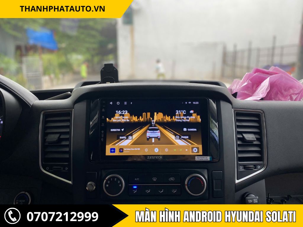 Màn Hình Android Xe Hyundai Solati
