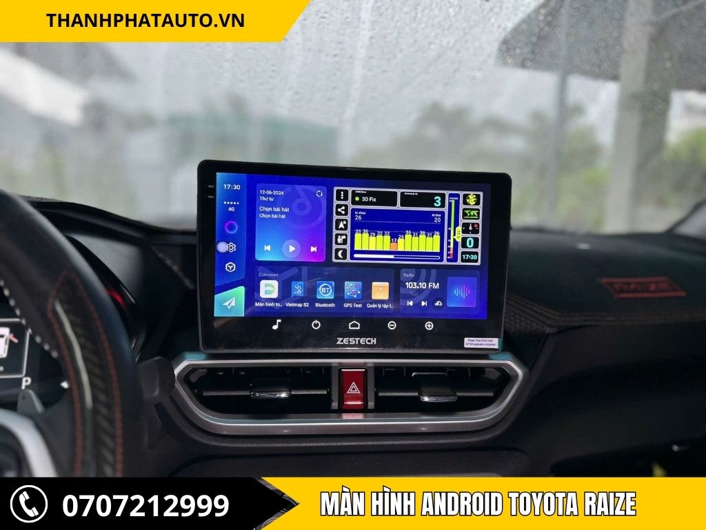 Màn Hình Android Toyota Raize