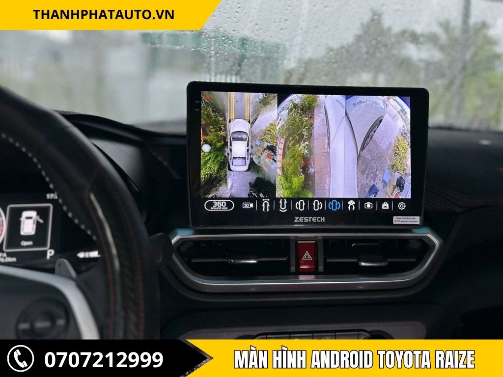 Màn Hình Android Toyota Raize