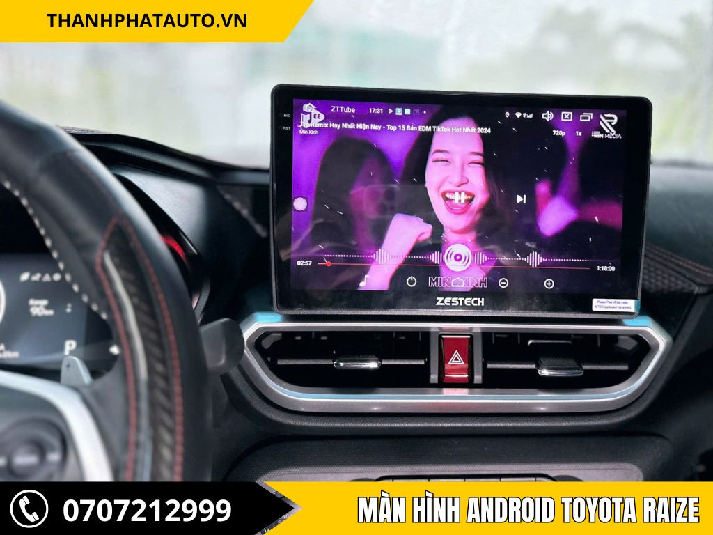 Màn Hình Android Toyota Raize
