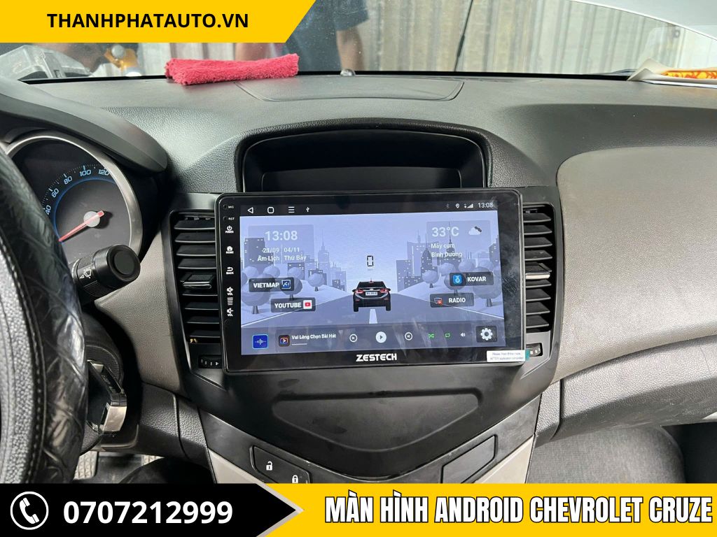 màn hình zx10 cao cấp 360 xe cruze