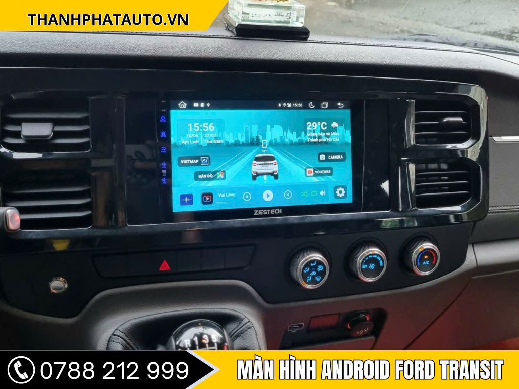 Màn Hình Android Ford Transit