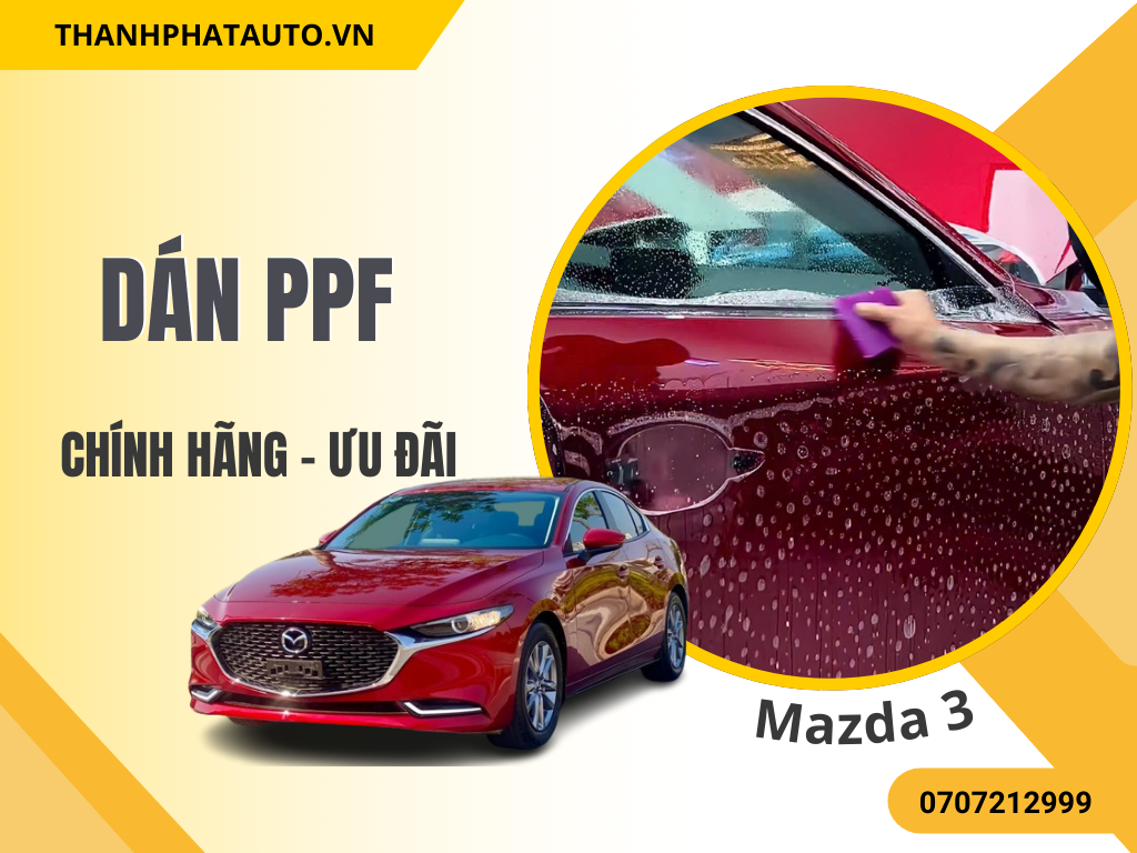 PPF xe Mazda 3 2025