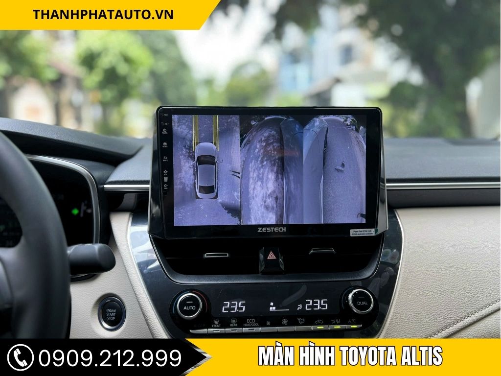 Hình Ảnh Màn Hình Toyota Altis 2022, 2023, 2024, 2025