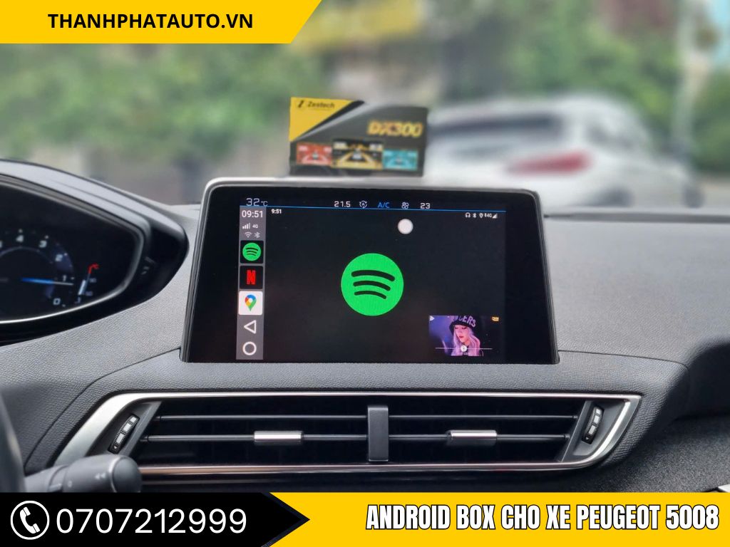 Android Box Peugeot 5008