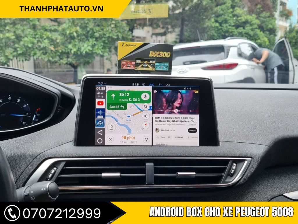 Android Box Peugeot 5008