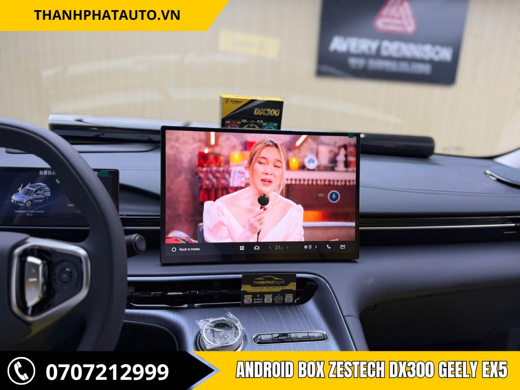 Android Box Zestech DX300 Xe Geely EX5 – Giải Trí Toàn Diện