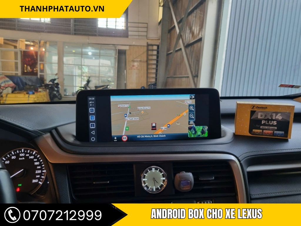 Android Box Cho Xe Lexus