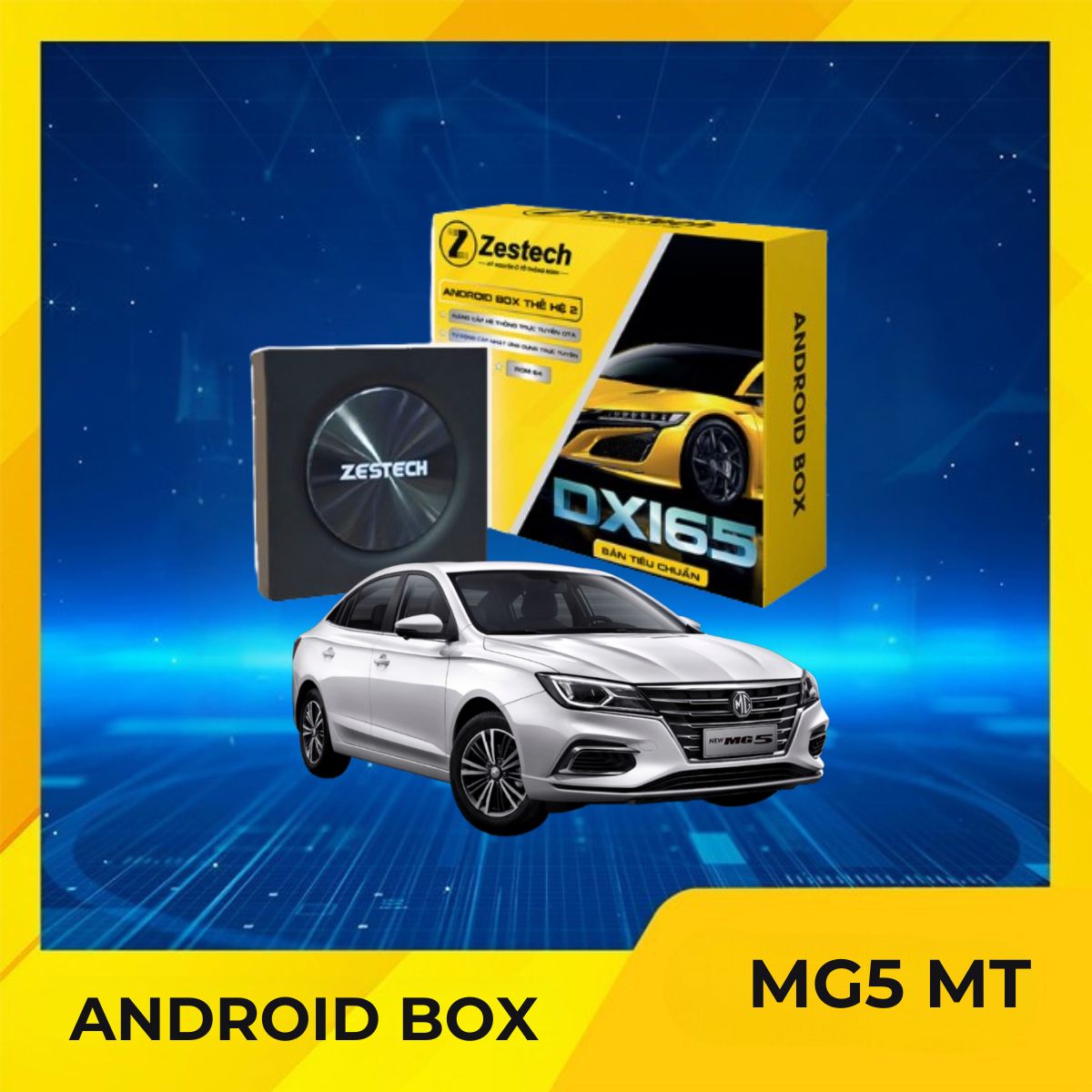Android Box Cho Xe MG5 MT