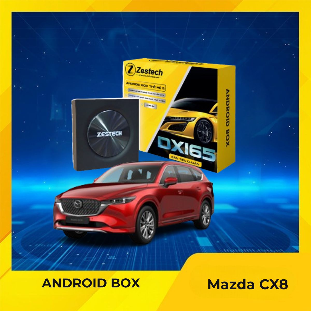 Android Box Cho Xe Mazda CX8