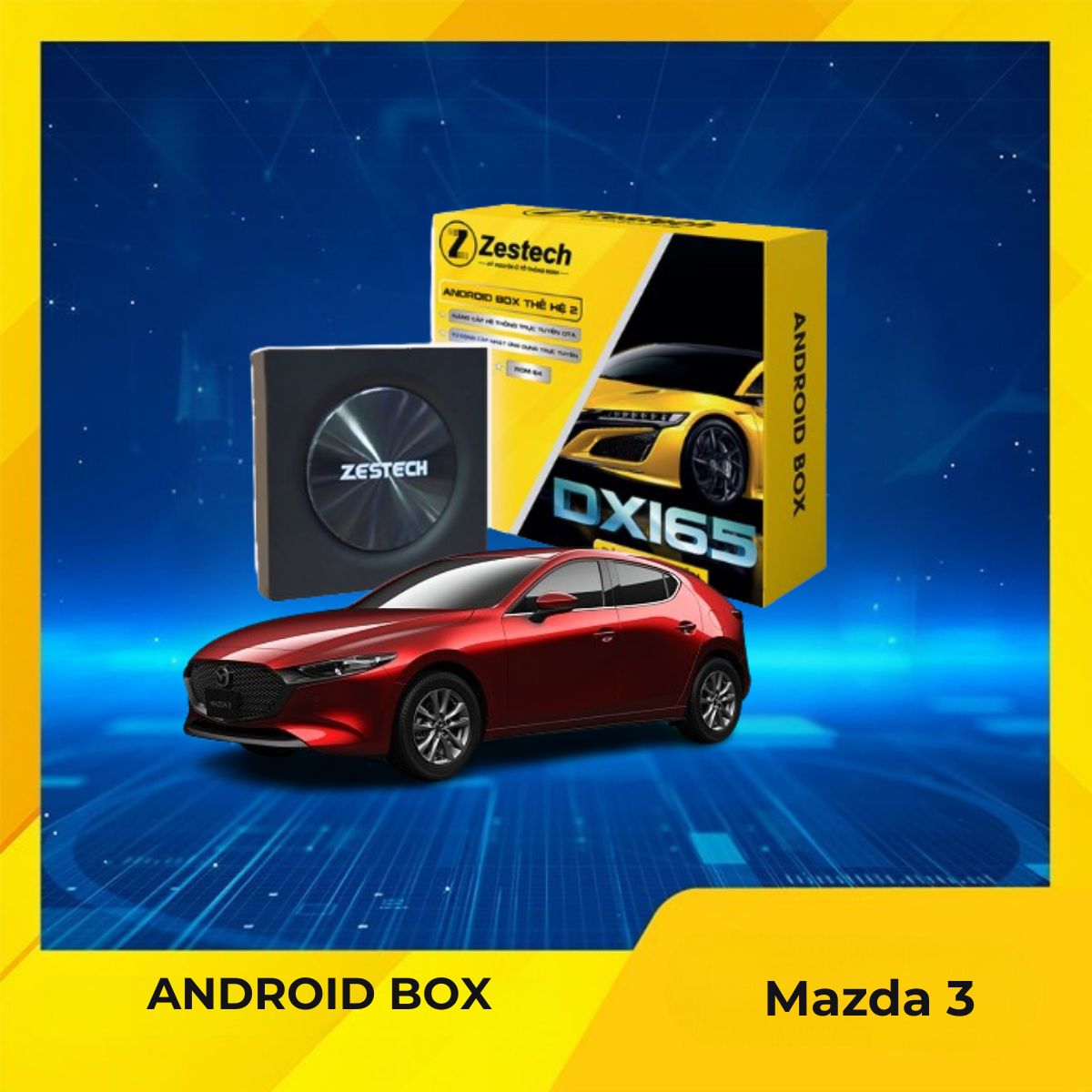 Android Box Cho Xe Mazda 3