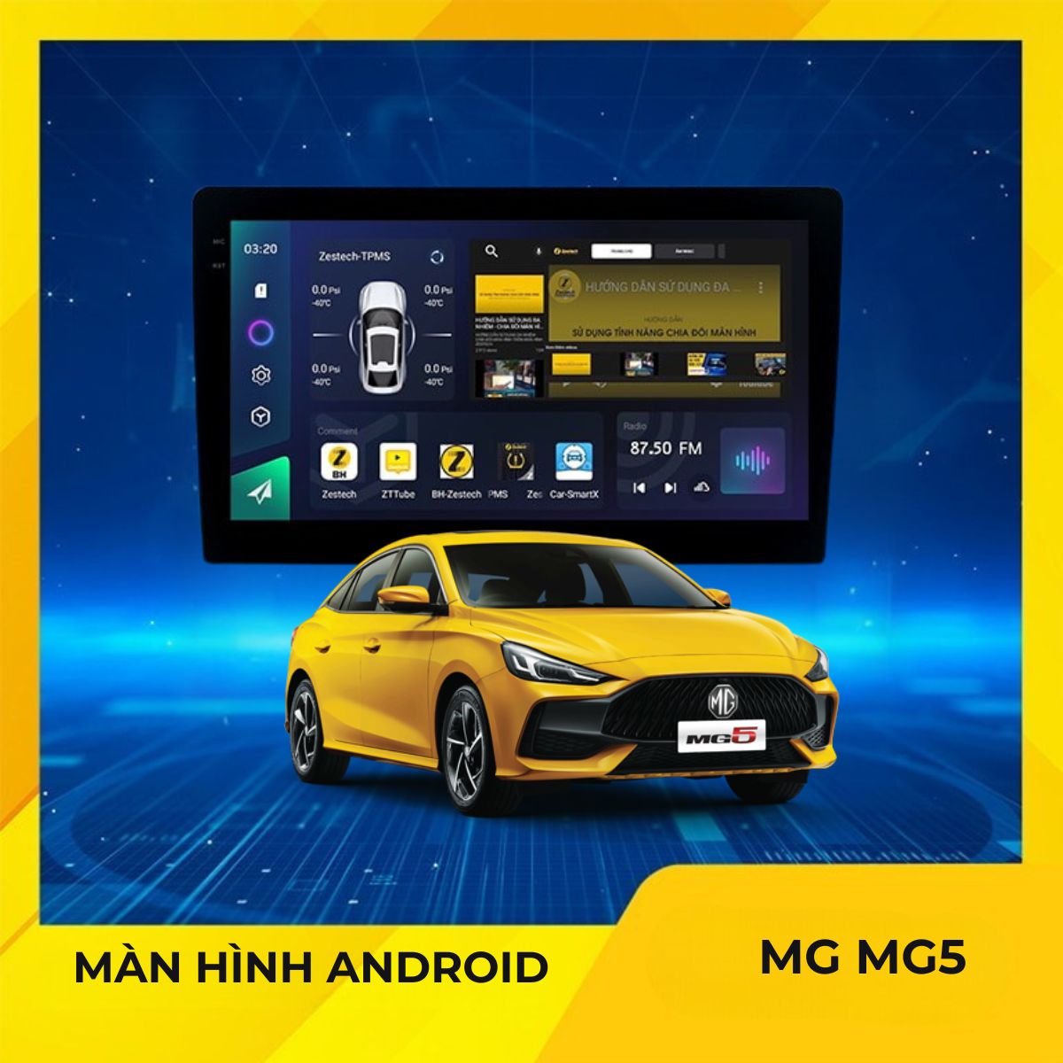 Màn Hình Android MG MG5