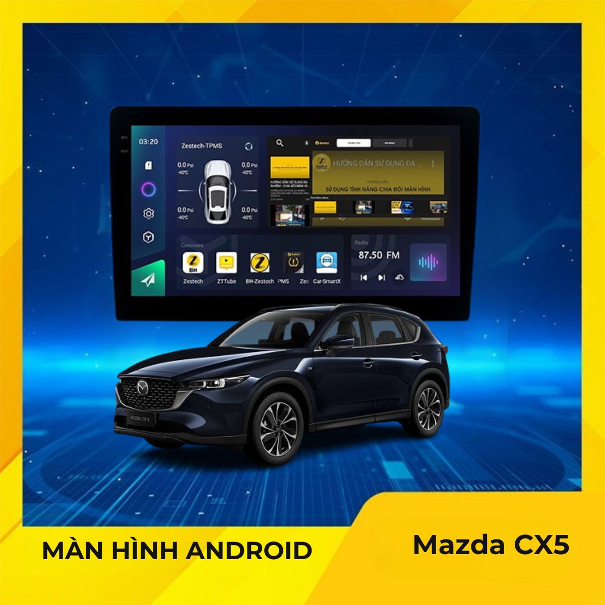 Màn Hình Android Cho Xe Mazda CX-5