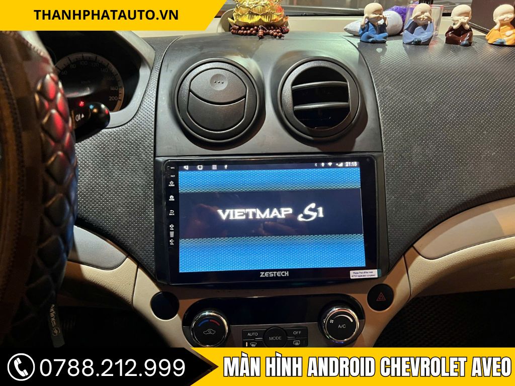 Hình Ảnh Màn Hình Android Cho Xe Chevrolet Aveo