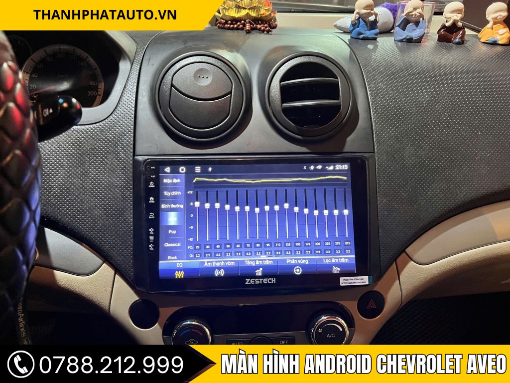 Hình Ảnh Màn Hình Android Cho Xe Chevrolet Aveo