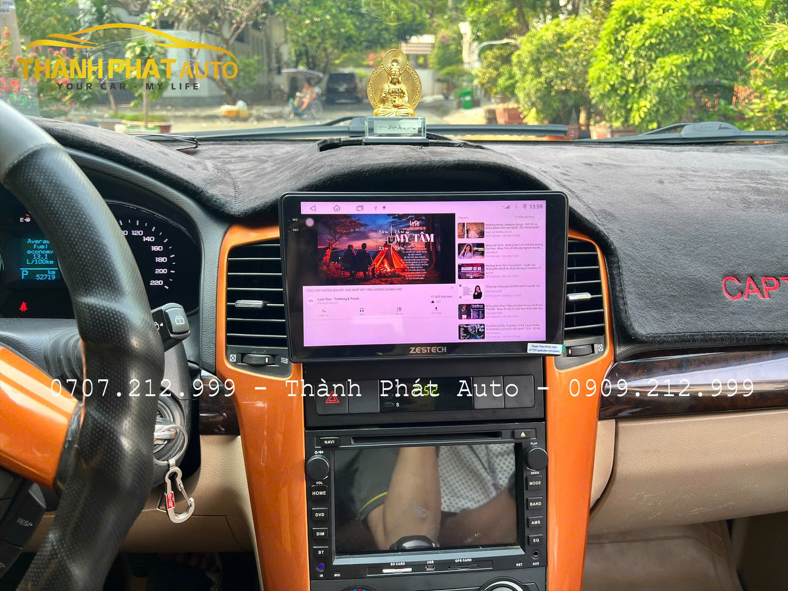 Màn Hình Android Chevrolet Captiva