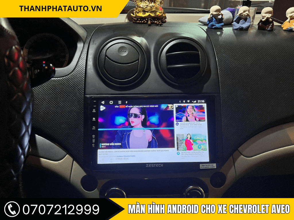 Màn Hình Android Chevrolet Aveo