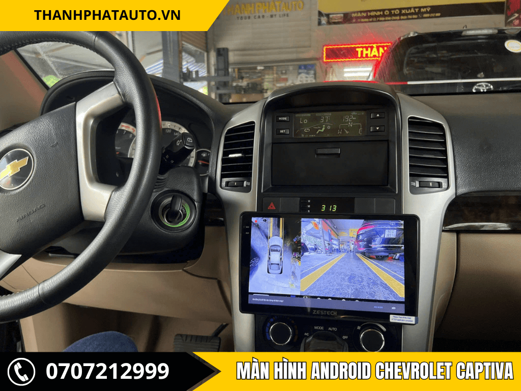 Màn Hình Android Chevrolet Captiva