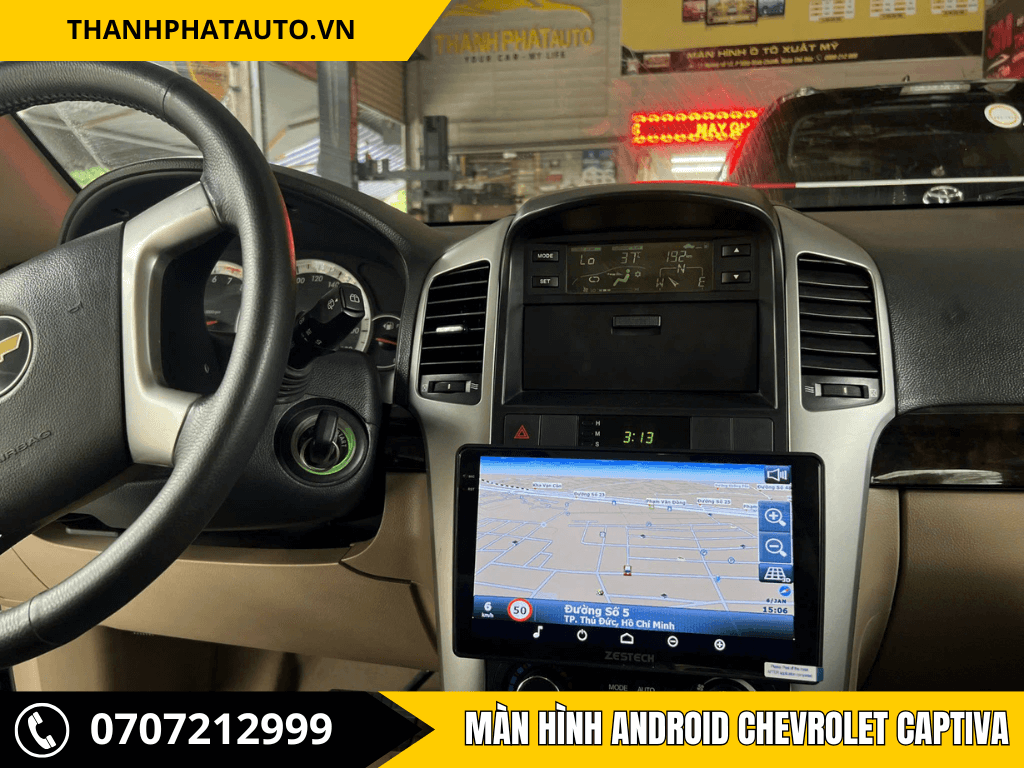Màn Hình Android Chevrolet Captiva