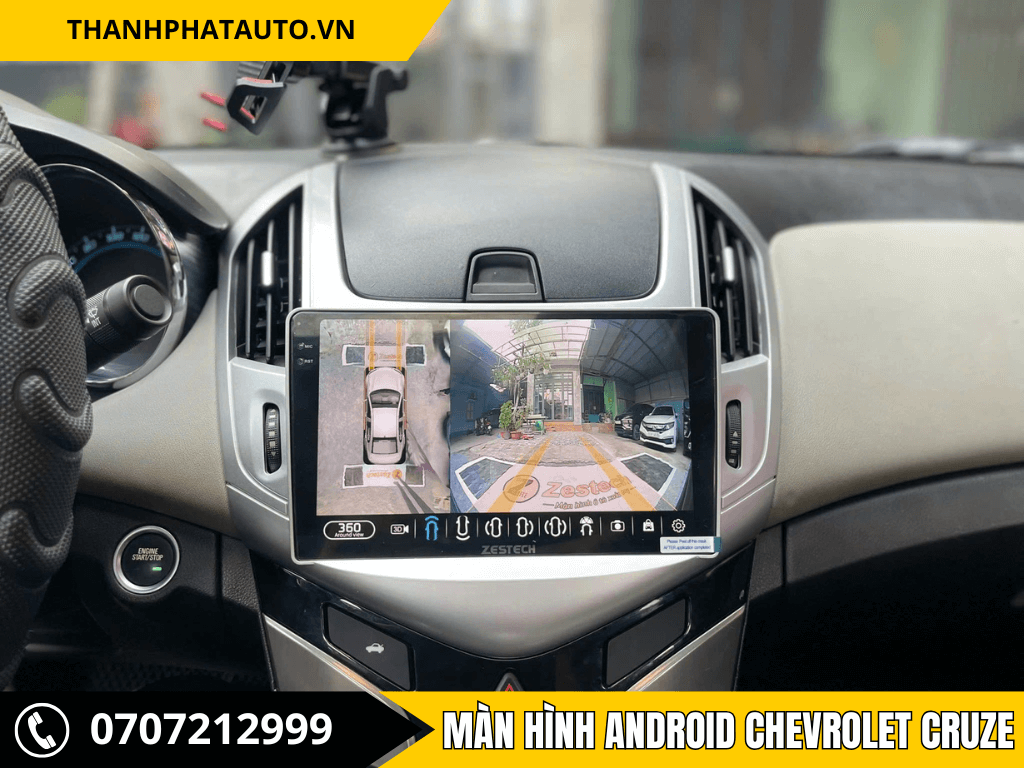 Màn Hình Android Chevrolet Cruze