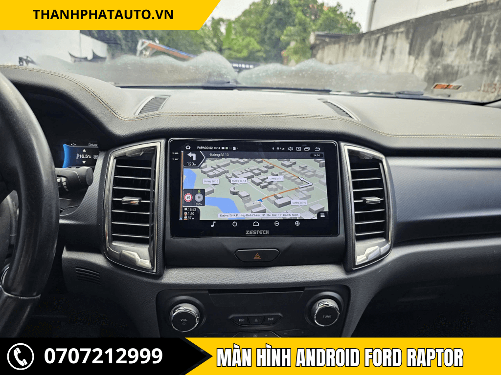 Màn Hình Android Ford Raptor