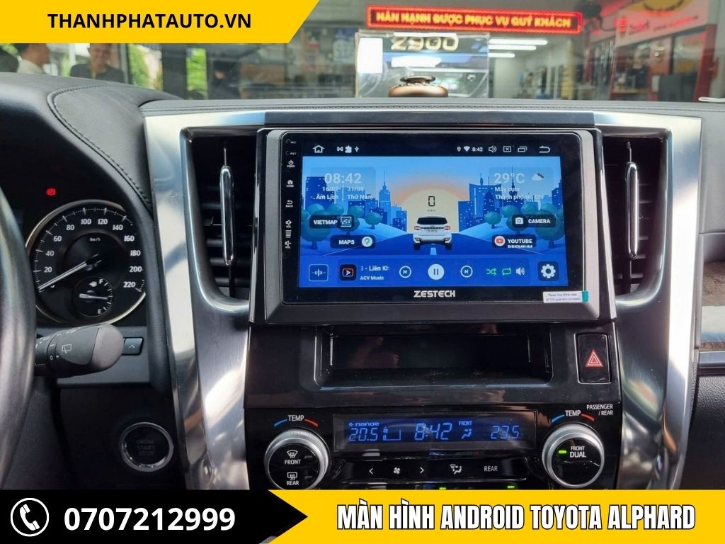 Màn Hình Android Toyota Alphard